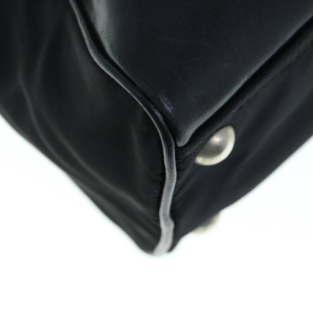 PRADA Hand Bag Nylon Black Auth ki3990 - Picture 15 of 16
